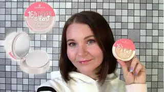 Пудрова тональна основа Essence Cover & Last 16h Powder Foundation, 02 Champagne//Детальний огляд!!!