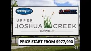 UPPER JOSHUA CREEK | DETACHED HOMES & TOWNHOMES | MATTAMY HOMES | OAKVILLE #oakvillerealestate