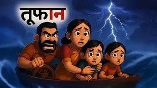तूफ़ान | मे | फँसा | परिवार | Heart Touching Hindi Moral Story #HindiStory#MoralStory#FamilyStory