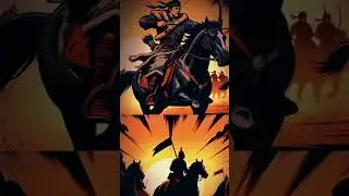 One wrong step in time... can you outrun their arrows?  #shorts #history #comics  #mongols