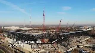 Columbus Crew Stadium Construction 4K  [11.7.20]