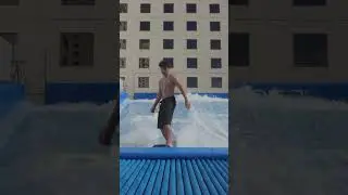 FlowRider surf machine at Planet Hollywood Resort Casino Pool Las Vegas 2025