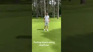 AimPoint your putts to get a perfect green read #golfinstruction #golfingtips