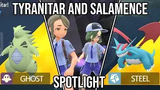 Tyranitar & Salamence Spotlight | Tera Raid Battle Event | Pseudo Legend | Pokemon Scarlet & Violet