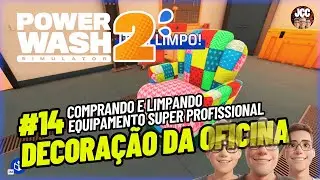 Compressor Profissional no Power Wash Simulator 02 | Redecorando a Oficina #powerwashsimulator2