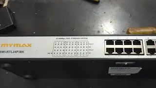 RESOLVIDO Switch 24 portas piscando todos os leds juntos e n&atilde;o funciona rede.