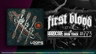 Hardcore Drum Track / First Blood Style / 140 bpm