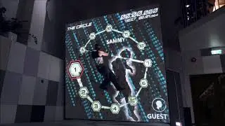 ValoClimb Augmented Climbing Wall with Flash Game - Supplied by iActive Tech