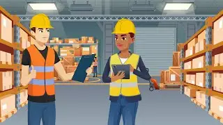 Film animation pour une application HSE, RH et RSE en motion design