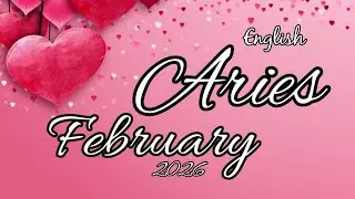 ARIES ♈️ FEBRUARY 2026 ENGLISH #tarot #reading 