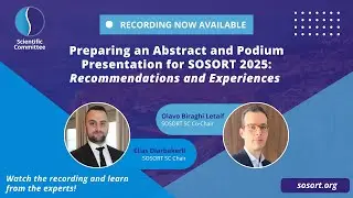 Preparing an Abstract and Podium Presentation for SOSORT 2025: Recommendations and Experiences