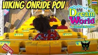 Huss Pirate Boat Thrills: VIKING Onride POV at DREAM WORLD Bangkok 2019! 🇹🇭