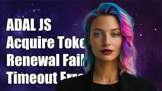 ADAL JS - Acquire token: Token Renewal Operation failed due to timeout