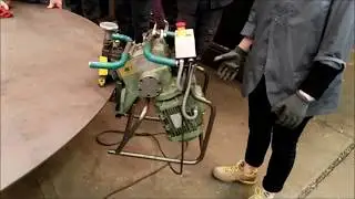CEVISA bevelling machine, chanfreineuse model CHP 12 for disc