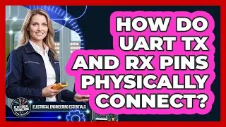 How Do UART TX And RX Pins Physically Connect?