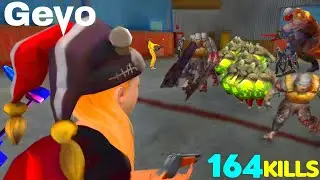 Finally 😍Won Zombies Hunt Hard Mode | Defect The Mega Zombies Boss | Garena Freefire |