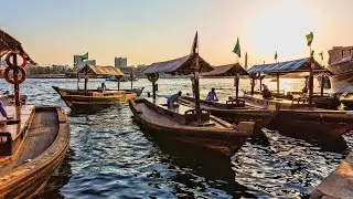 Abra Deira Old Souk Boat Crossing from Bur Dubai to Deira Dubai UAE
