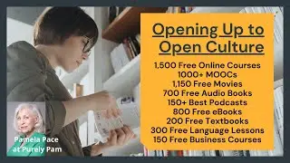 Opening Up to Open Culture - #OpenCulture #FreeEbooks #Purelypam
