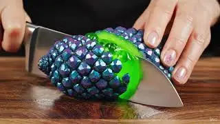 Alien Fruit Sliced Bioluminescent Pulp