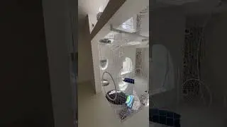 Идея для дома многоярусный пол-гамак сетка #design #home #interior