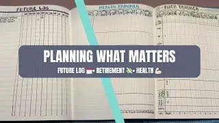 2026 Planner Setup ✨ Building My Tracking Pages (Future Log, Retirement, Health)