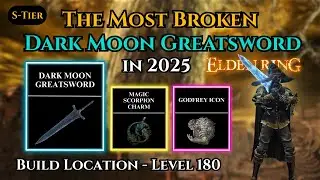 Dark Moon Greatsword Best Build Elden Ring 2025 Magic Legendary Sword Tutorial & Location Patch 1.16
