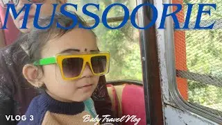 Mussoorie Vlog 3|Babygirl riding in Mussoorie Ropeway|Visiting Gun Hills In Mussoorie|Mall Road Vlog