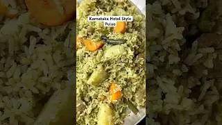 Karnataka Hotel Style Pulao ❤️