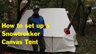 Snowtrekker Hot Tent Review and set up Guide