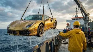 We Found a Golden Ferrari at the Bottom of the Ocean… (Unbelievable Recovery)