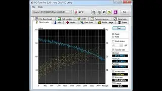 Тестируем состояние жесткого диска HD Tune