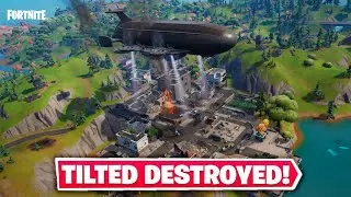 TILTED TOWERS WAS BOMBED BY THE IMAGINED ORDER !!!!!! // Fortnite Season 2 Chapter 3