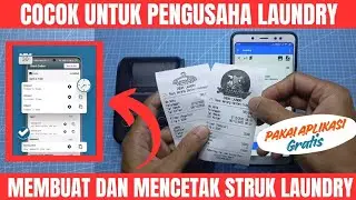 Cara membuat struk laundry pakai aplikasi gratis