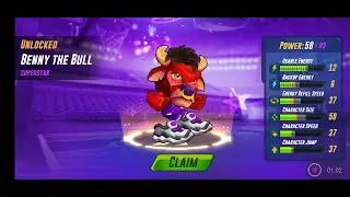 Membuka Character Benny The Bull!! | Basketball Arena | Gameplay