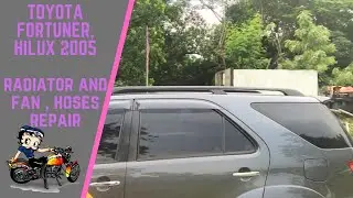 toyota fortuner radiator repair