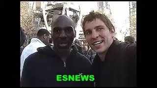 HISTORIC VIDEO ROGER MAYWEATHER & NAZIM RICHARDSON RIGHT BEFORE FLOYD MAYWEATHER VS MOSLEY EsNews