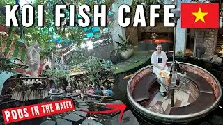 This Koi Fish cafe is amazing! 🇻🇳