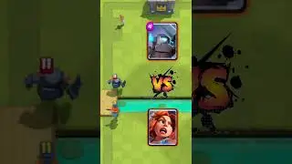 mini pekka vs Valkyrie 😅 #clash #clash everytime #clash royale #shorts