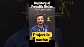 Projectile Motion | Trajectory of Projectile motion #projectilemotion #motioninaplane #neet #physics