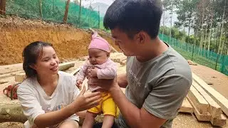 MAY NUI Build a New House, Complete amount wood ready to build