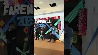 Farewell Party 2025- XII - Good Luck #farewell #farewell2025 #dance #shorts