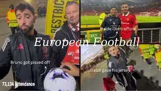 European Night football at Old Trafford || How much does the European game ticket cost ?? 🔴👹