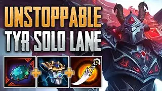 TANKY TYR CAN'T BE STOPPED! Tyr Solo Gameplay (SMITE Conquest)
