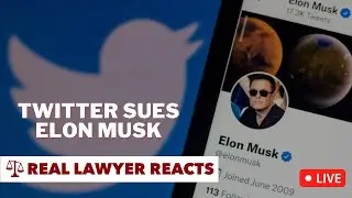 LIVE: Twitter Sues Elon Musk for Backing out of Acquisition Deal: Part 1