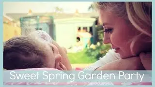 Sweet Spring Garden Party with Baby Glitter | Sprinkle of Glitter | ad
