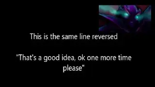Dota 2 - Spectre's voice lines reversed