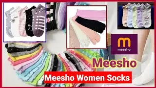 Meesho Women Socks Haul | Cute & Affordable Socks Collection 🔥🧦