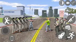 Franklin Police Vs Jack Police Fight in Indian Bike Driving 3D 