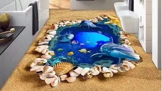 Awesome Bathroom 3D Floor Designs 💓 ᴴᴰ █▬█