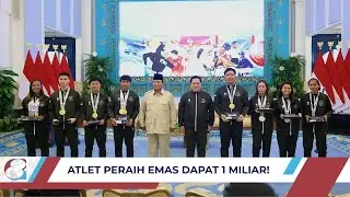 Prabowo Serahkan Bonus SEA Games 2025 di Istana, Atlet Peraih Emas Dapat Rp1 Miliar!